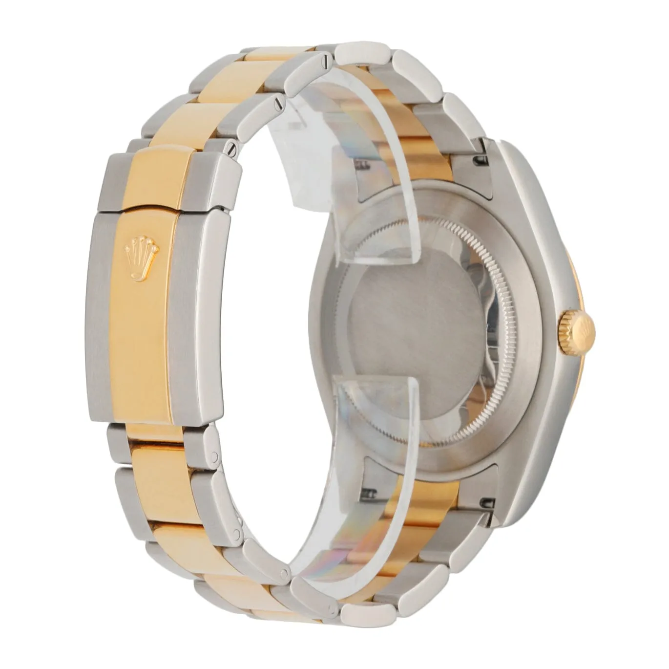 Rolex Datejust 41 116333 Stainless Steel & 18K Yellow Gold Mens Watch Box Papers