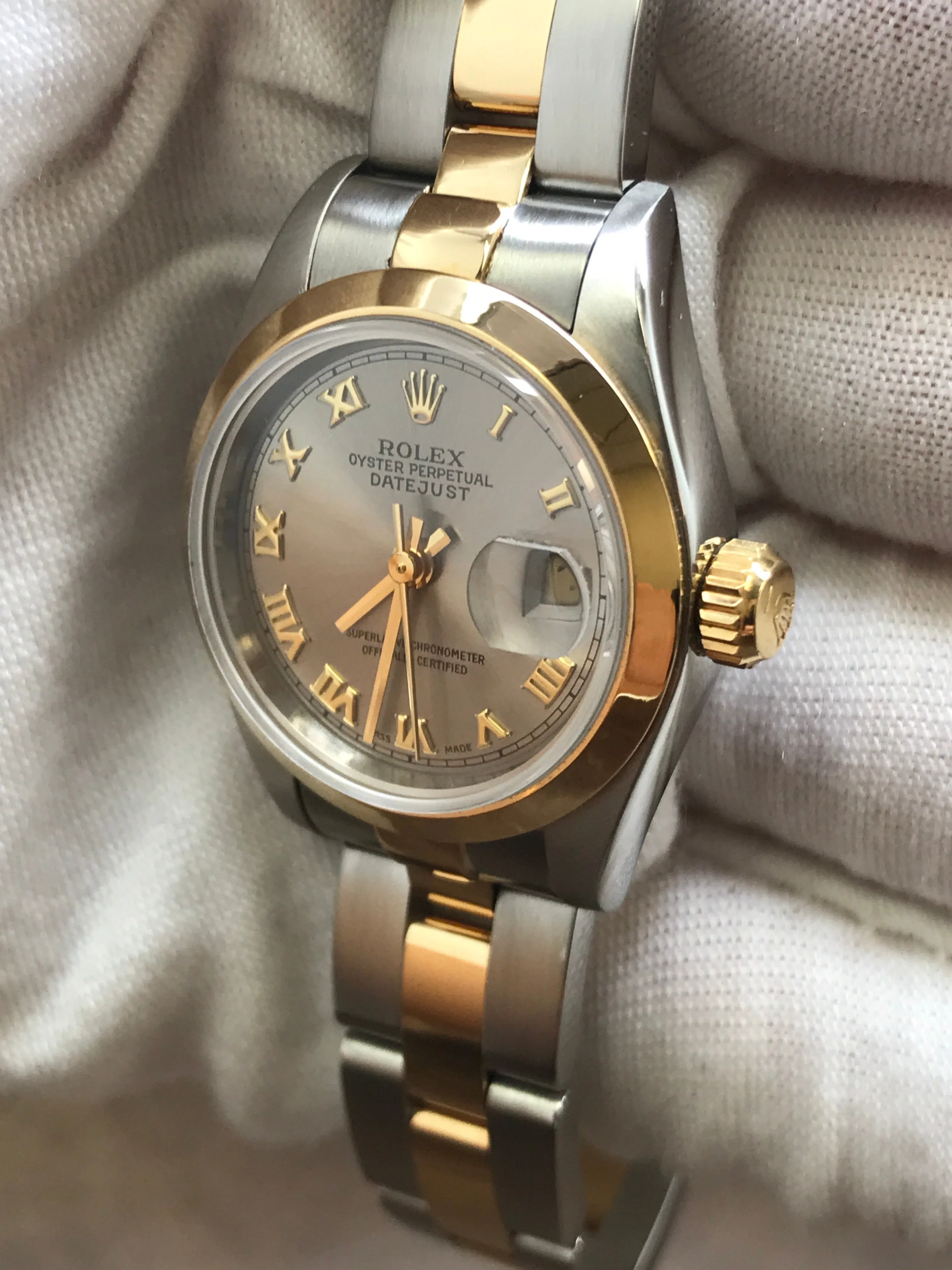 Rolex Datejust 69163 Silver Dial Automatic Women's Watch
