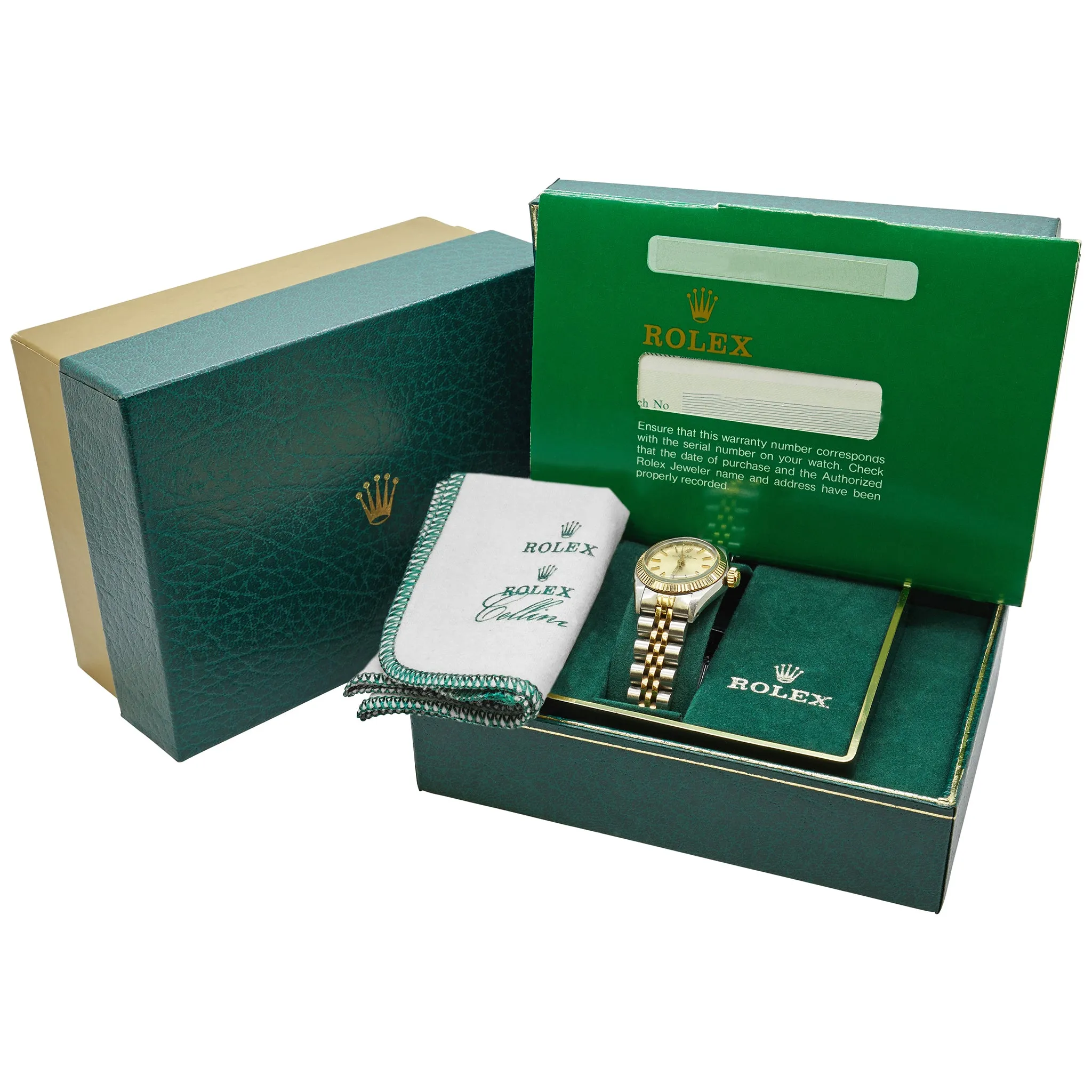 Rolex Datejust 6917 Champagne Dial Automatic Women's Watch
