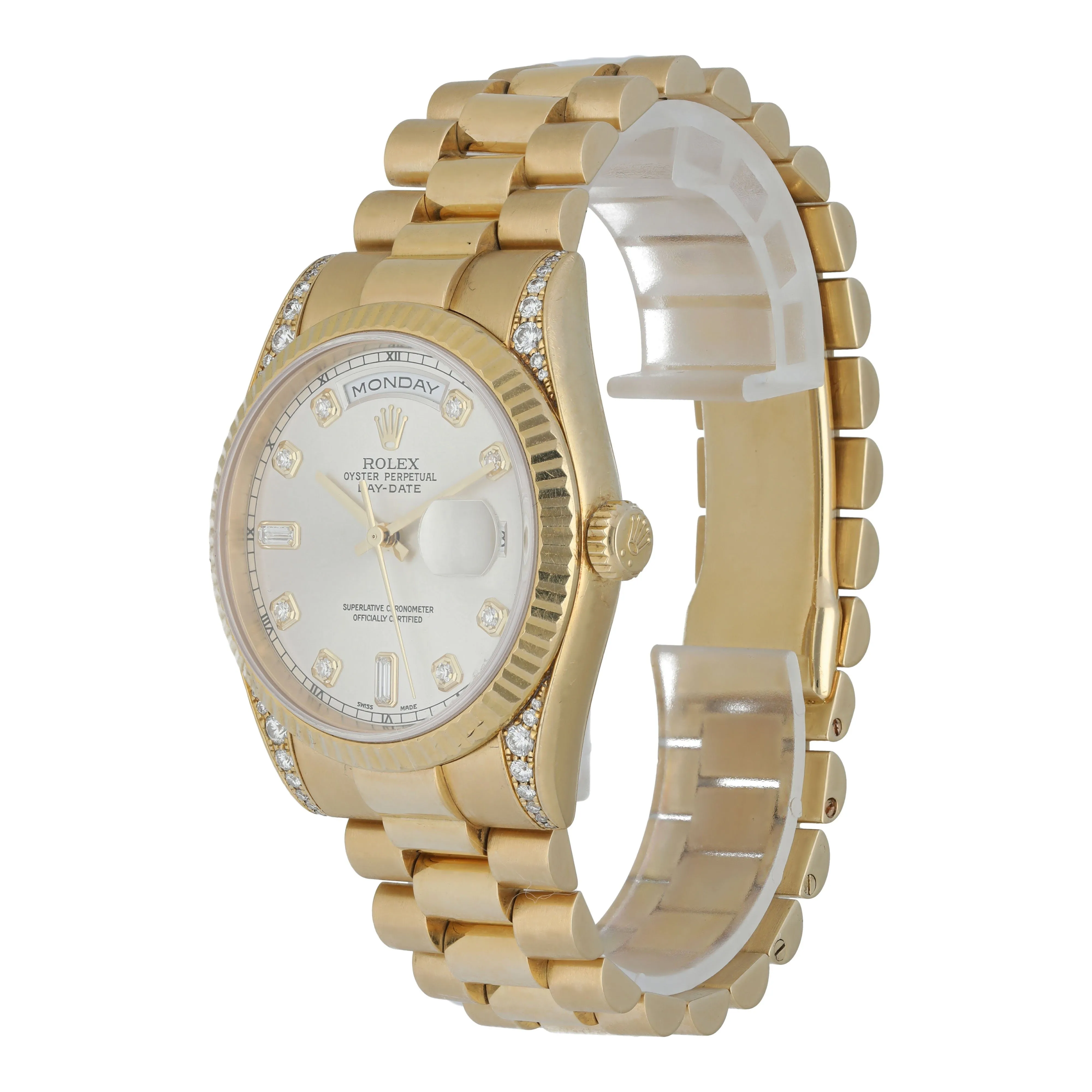 Rolex Day Date President 118338 Diamond Dial / Case Men's Watch