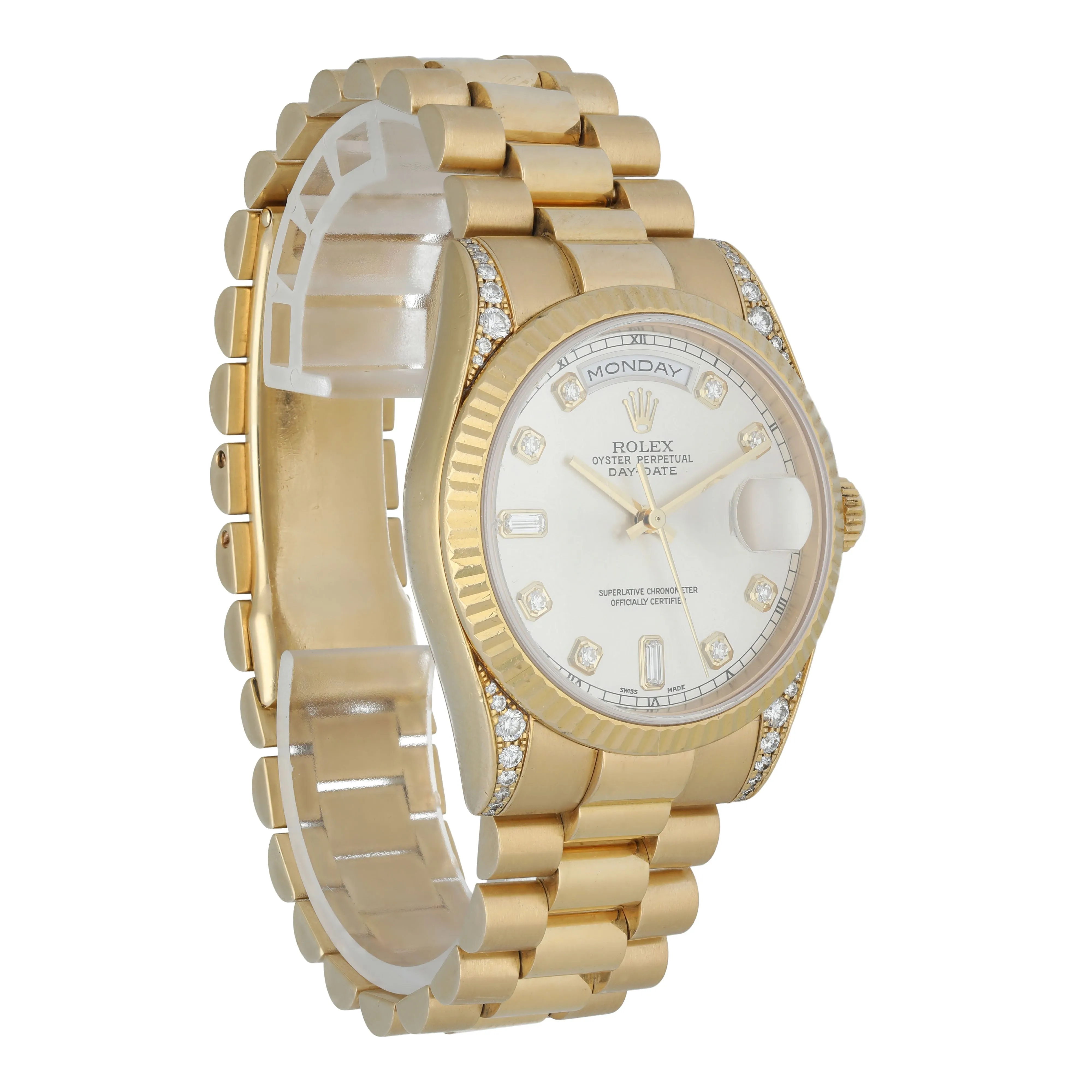 Rolex Day Date President 118338 Diamond Dial / Case Men's Watch