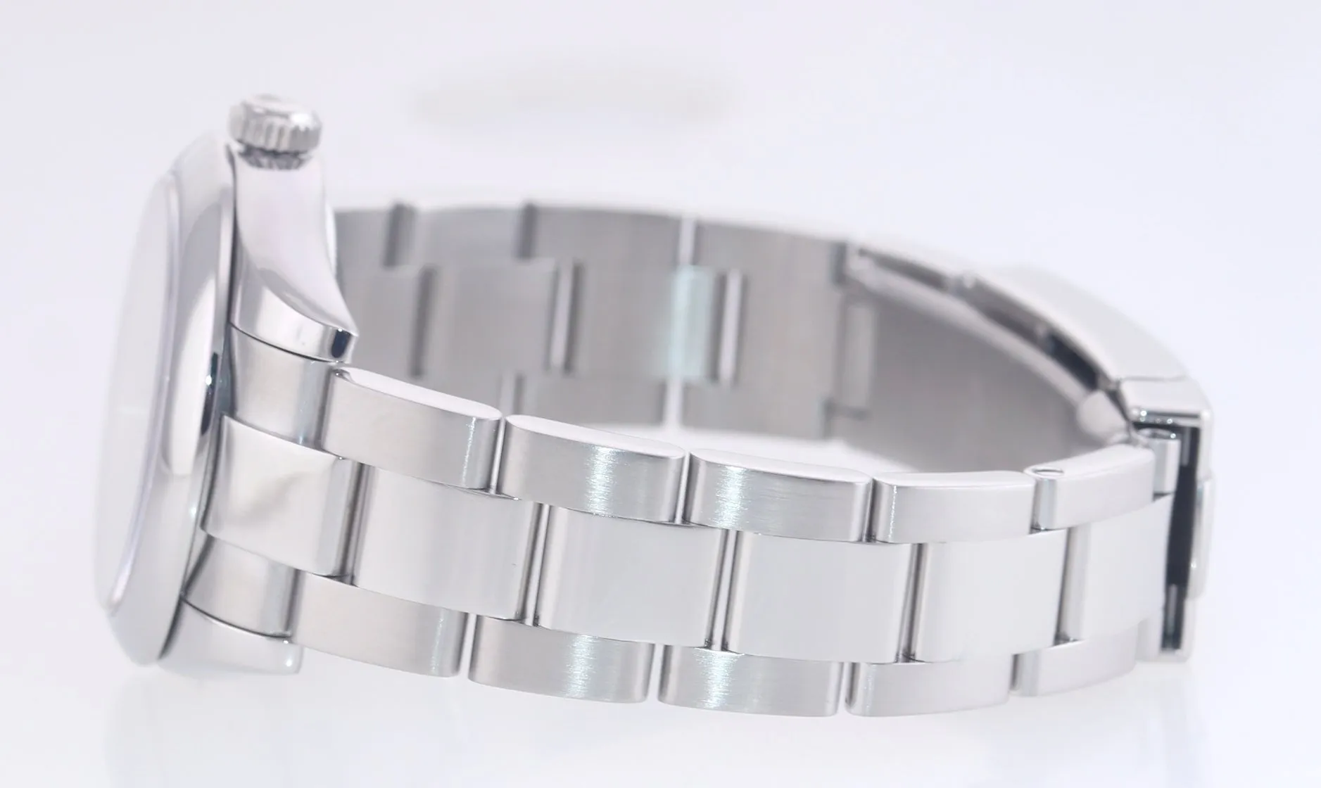 Rolex Oyster Perpetual Steel Ladies 31mm White Stick 177200 Watch Box