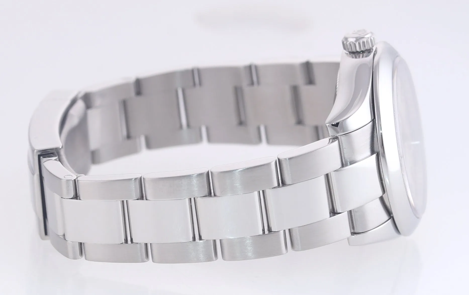 Rolex Oyster Perpetual Steel Ladies 31mm White Stick 177200 Watch Box