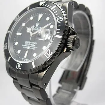 ROLEX SUBMARINER BLACK DLC 16610 (SOLD)