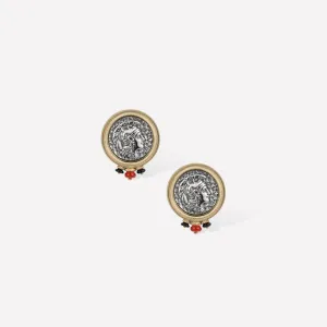 Roman Coin Earrings
