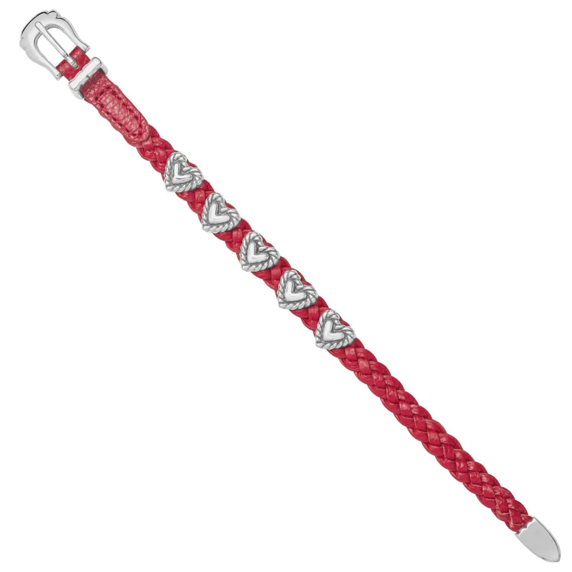 Roped Heart Braid Bandit Bracelets 07475B