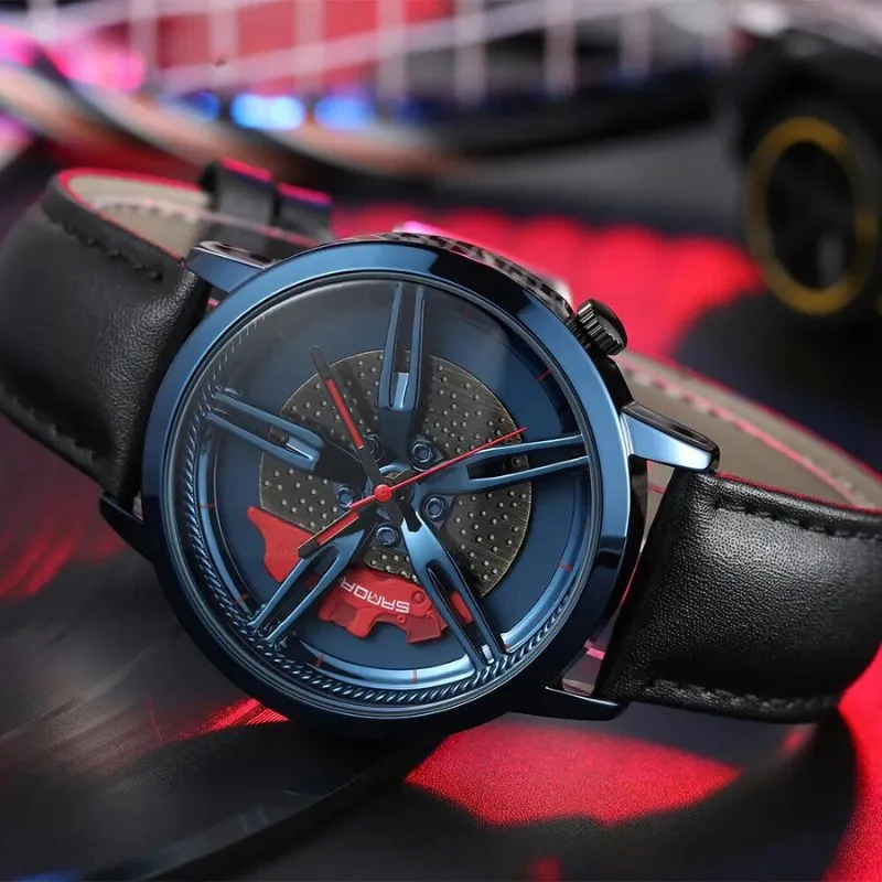ROTATING HUB DIAL | Elegant Time Measurement