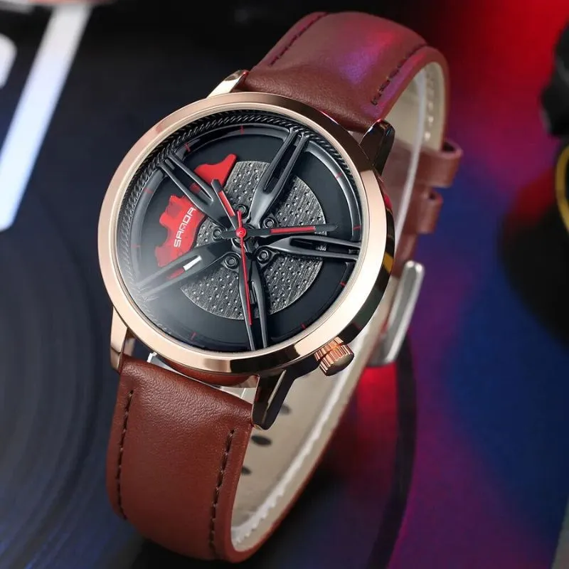 ROTATING HUB DIAL | Elegant Time Measurement