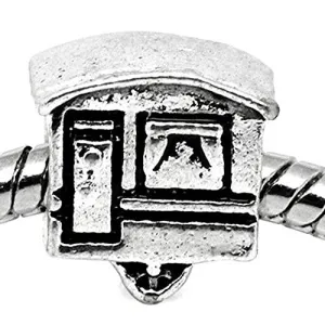 Rv Camper Trailer Bead Spacer for Snake Chain Charm Bracelet