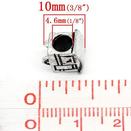 Rv Camper Trailer Bead Spacer for Snake Chain Charm Bracelet