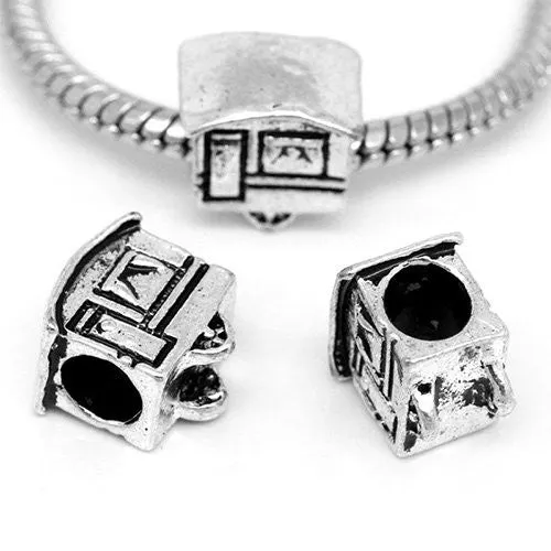 Rv Camper Trailer Bead Spacer for Snake Chain Charm Bracelet