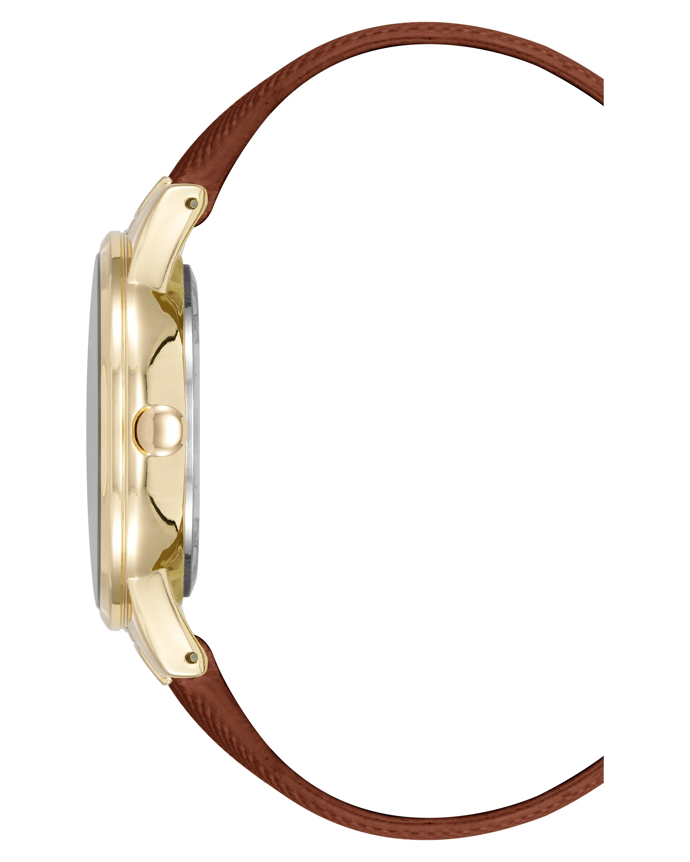 Saffiano Strap Watch