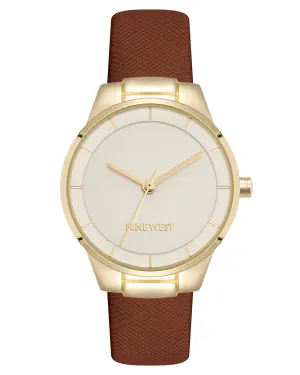 Saffiano Strap Watch