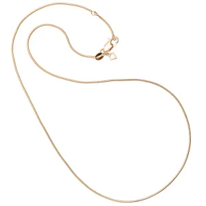 Schlangenkette roségold, Drahtstärke 2,5mm