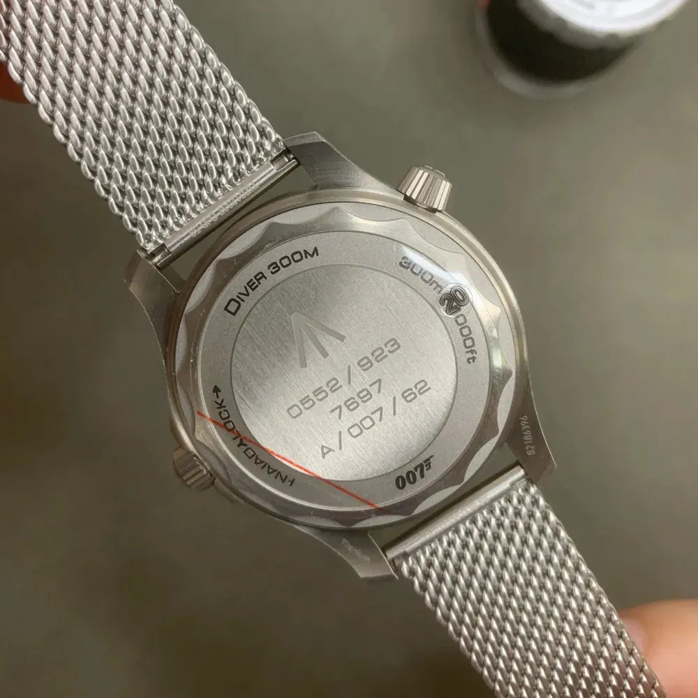 Sea Master 300M Titanium 007 210.90.42.20.01.001 No Time to Die AAAAA 5A Quality 1:1 Vsf Factory Watches 42Mm Mens Automatic Mechanical 8806 Movement VS