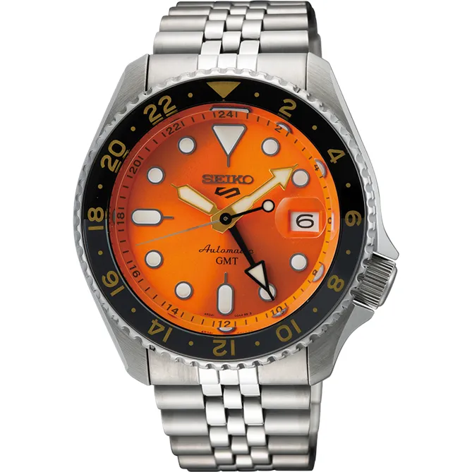 Seiko 5 Automatic G.M.T Watch SSK005K