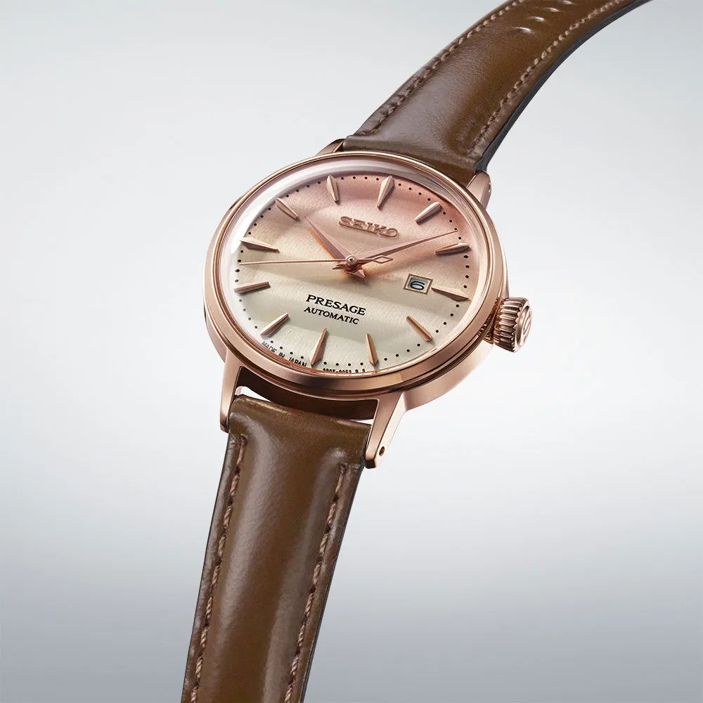 Seiko Presage Cocktail Time Ladies Automatic Star Bar Limited Edition SRE014J1