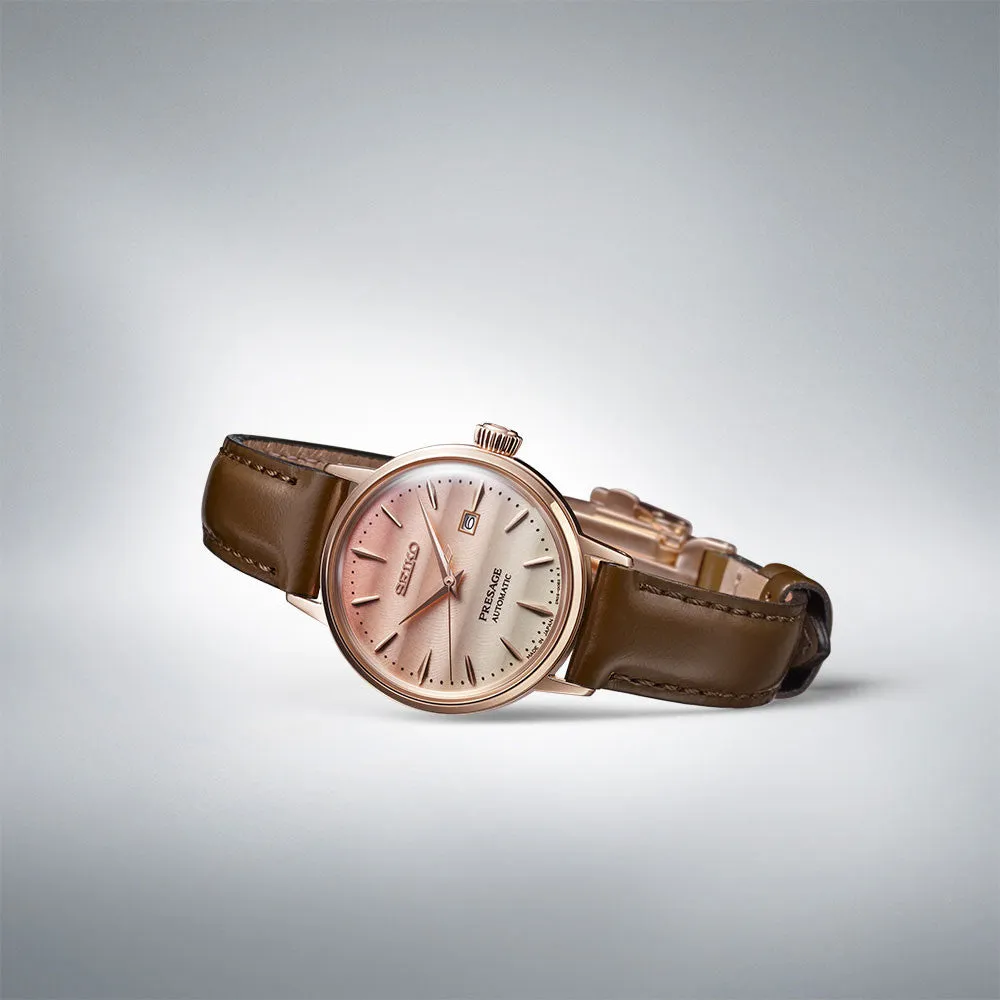 Seiko Presage Cocktail Time Ladies Automatic Star Bar Limited Edition SRE014J1