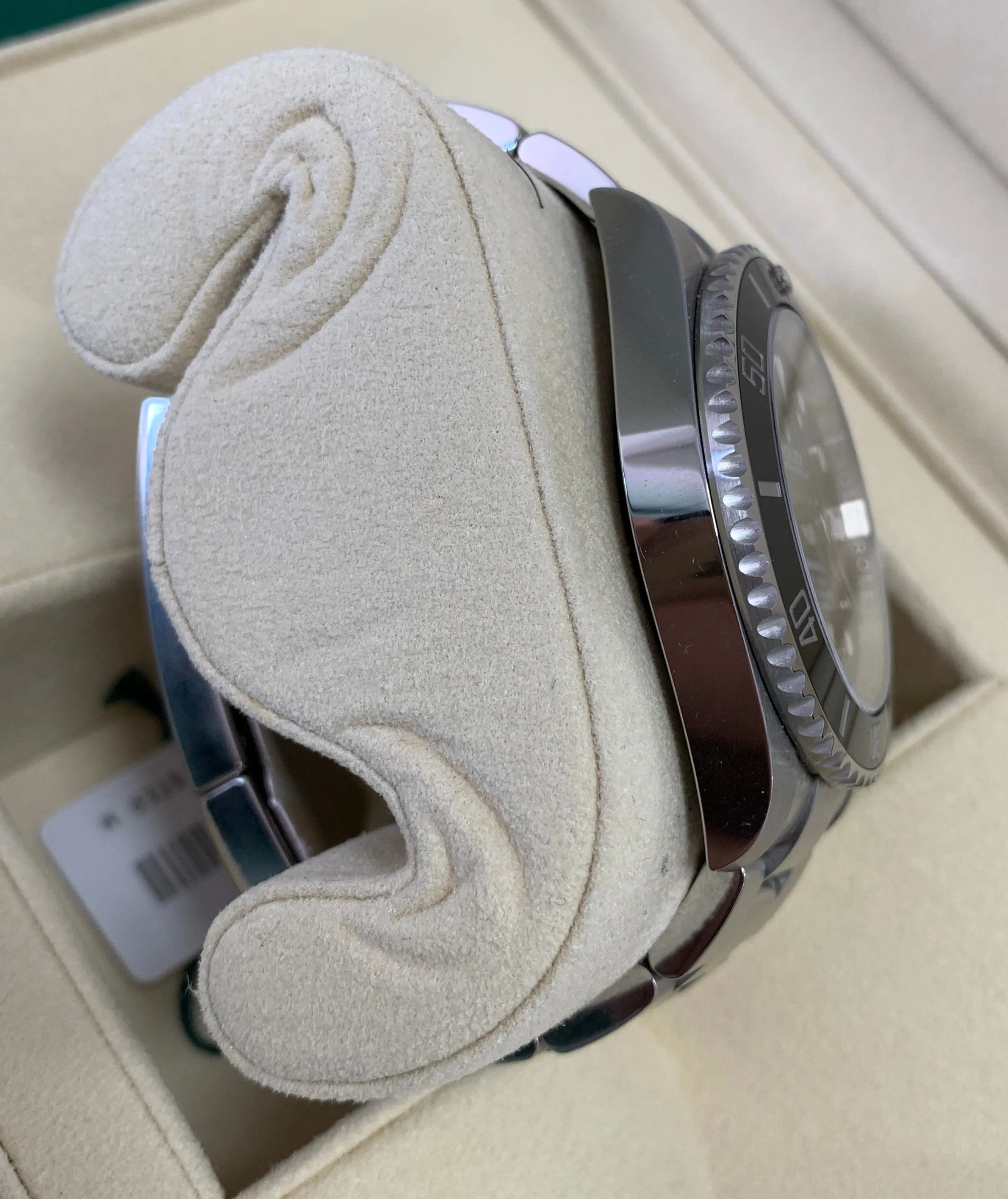 SEP 2019 UNPOLISHED Rolex Submariner No-Date Stainless Steel 40mm Watch 114060