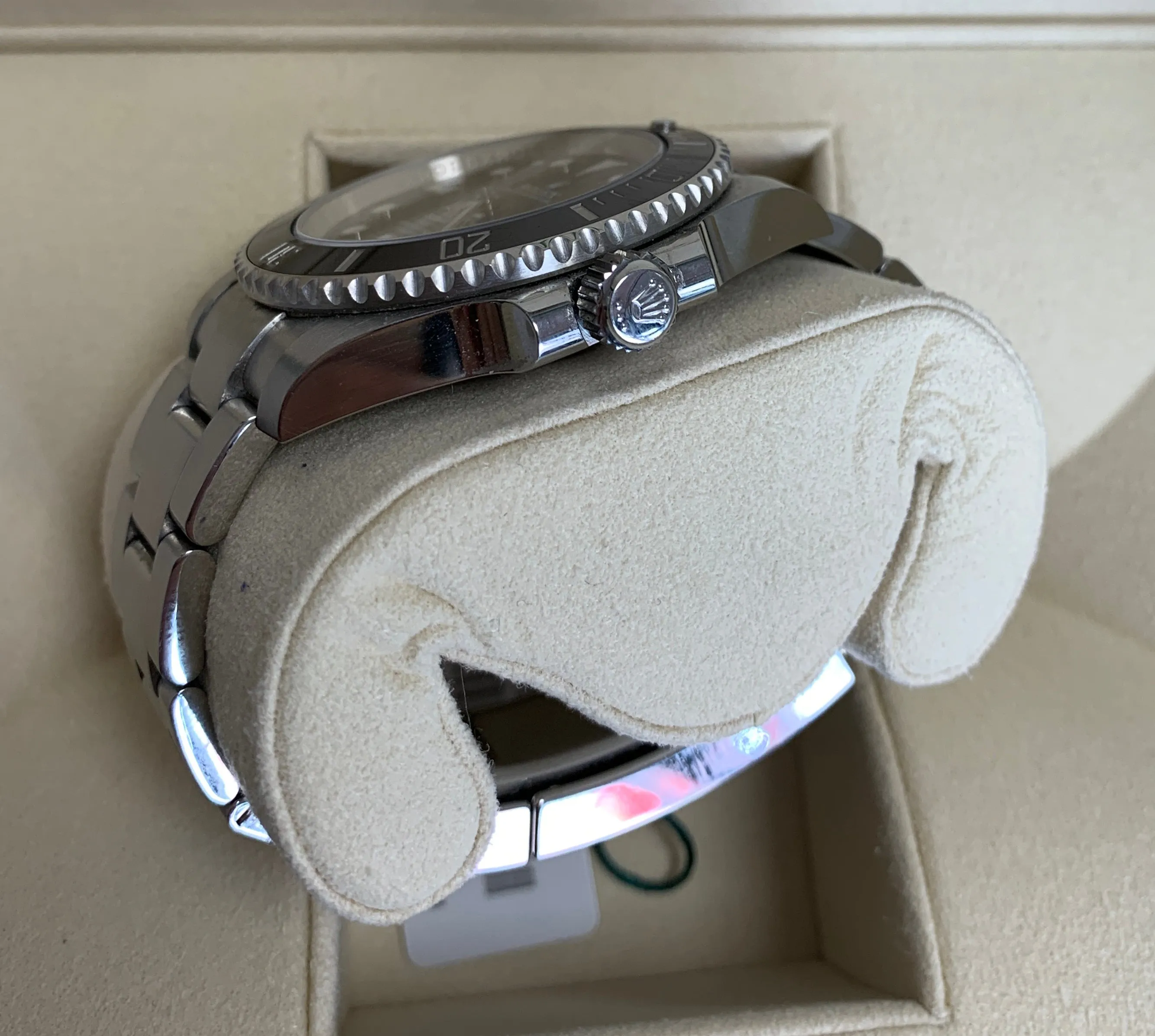 SEP 2019 UNPOLISHED Rolex Submariner No-Date Stainless Steel 40mm Watch 114060