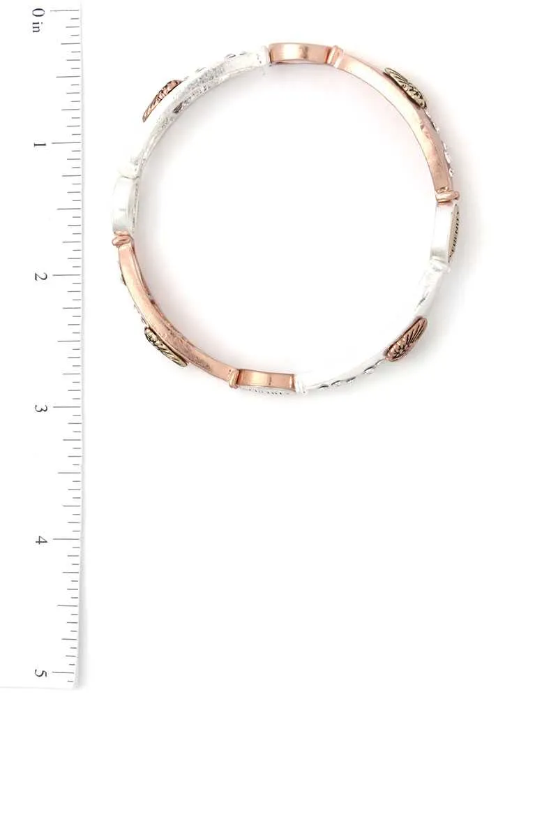 Serenity Metal Stretch Bracelet