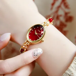 Simple Fashion Temperament Entry Lux Quartz Diamond Waterproof