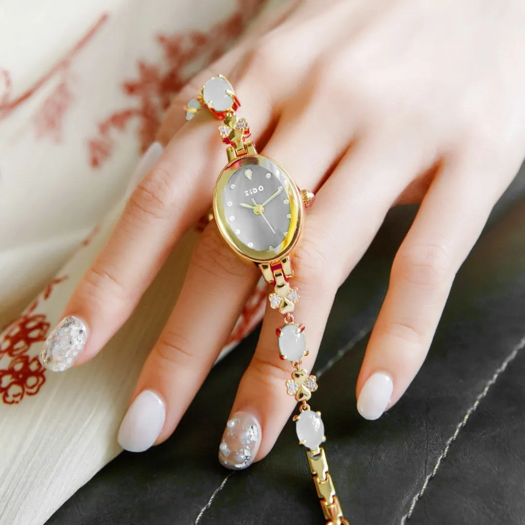 Simple Fashion Temperament Entry Lux Quartz Diamond Waterproof