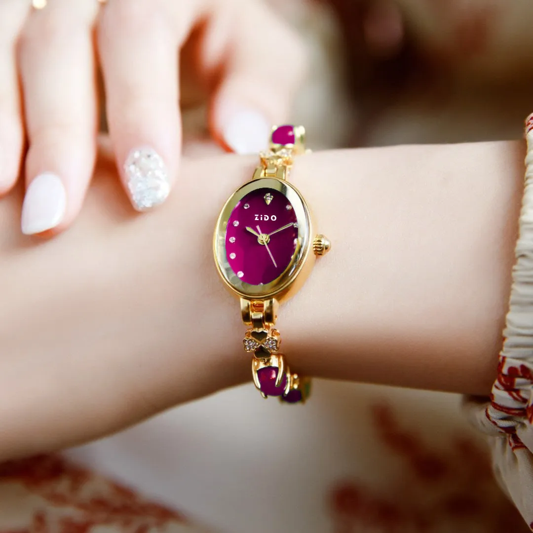 Simple Fashion Temperament Entry Lux Quartz Diamond Waterproof