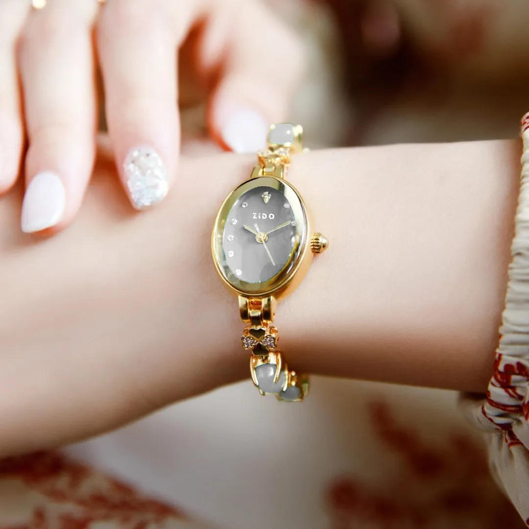 Simple Fashion Temperament Entry Lux Quartz Diamond Waterproof