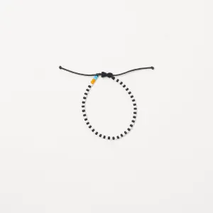 Single Strand Bracelet - Black/White