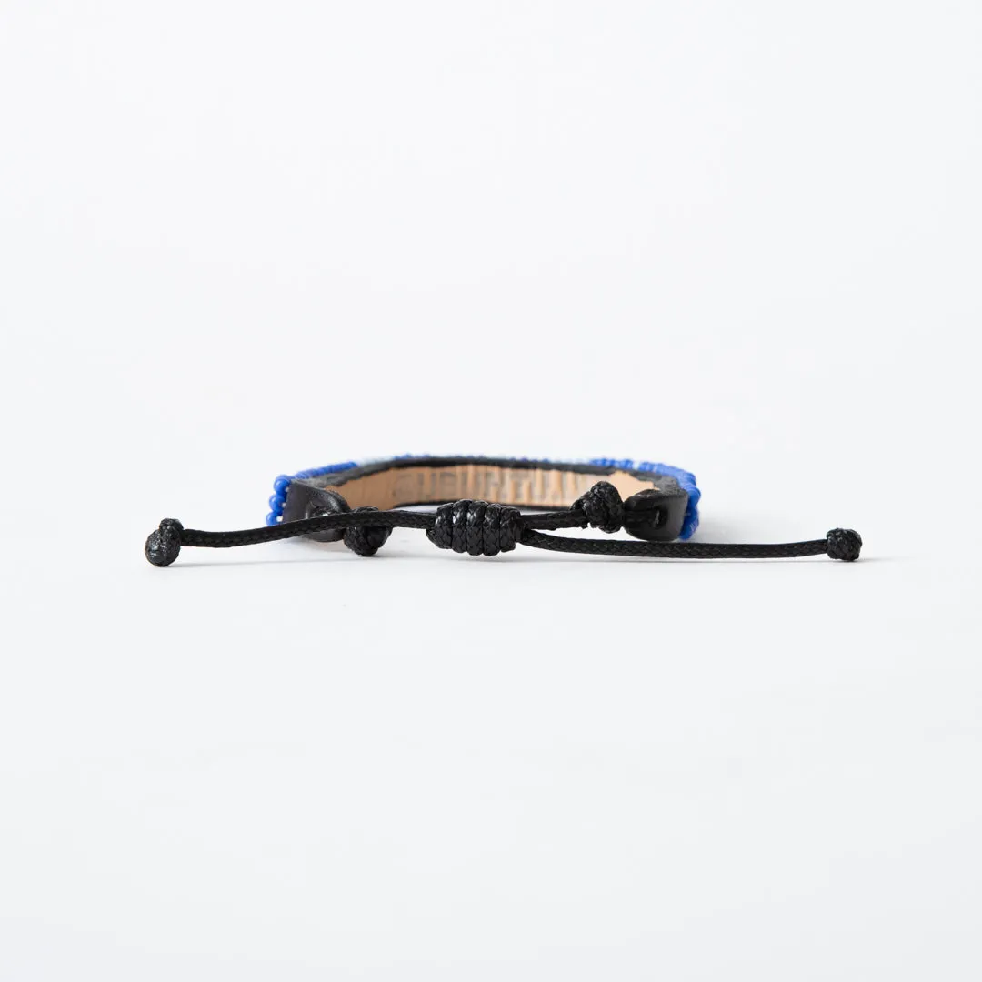 Skinny LOVE Bracelet - Cobalt/Light Blue