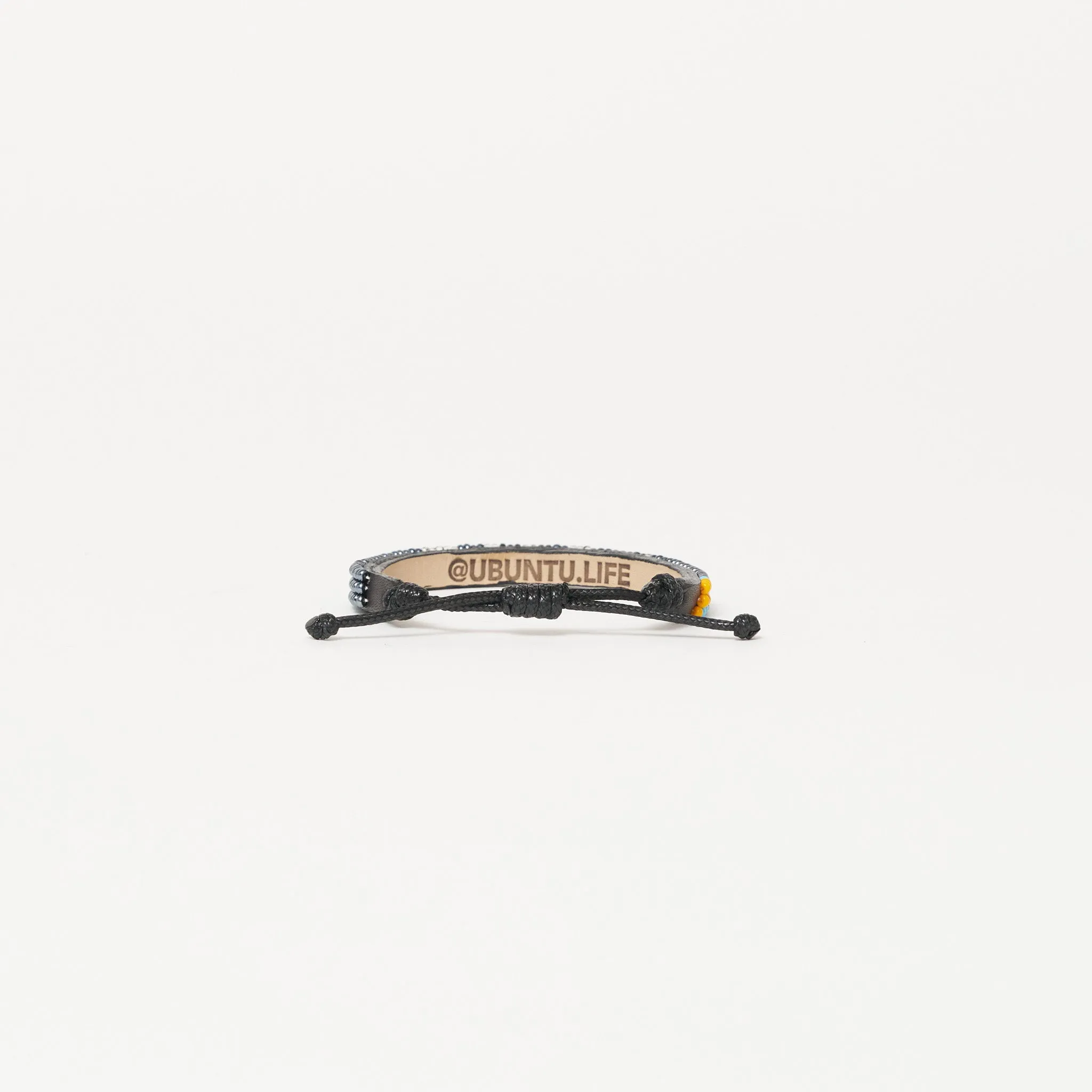 Skinny LOVE Bracelet - Gunmetal/Silver