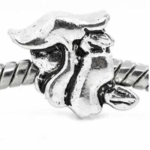 Skunk European Bead Compatible for Most European Snake Chain Bracelet