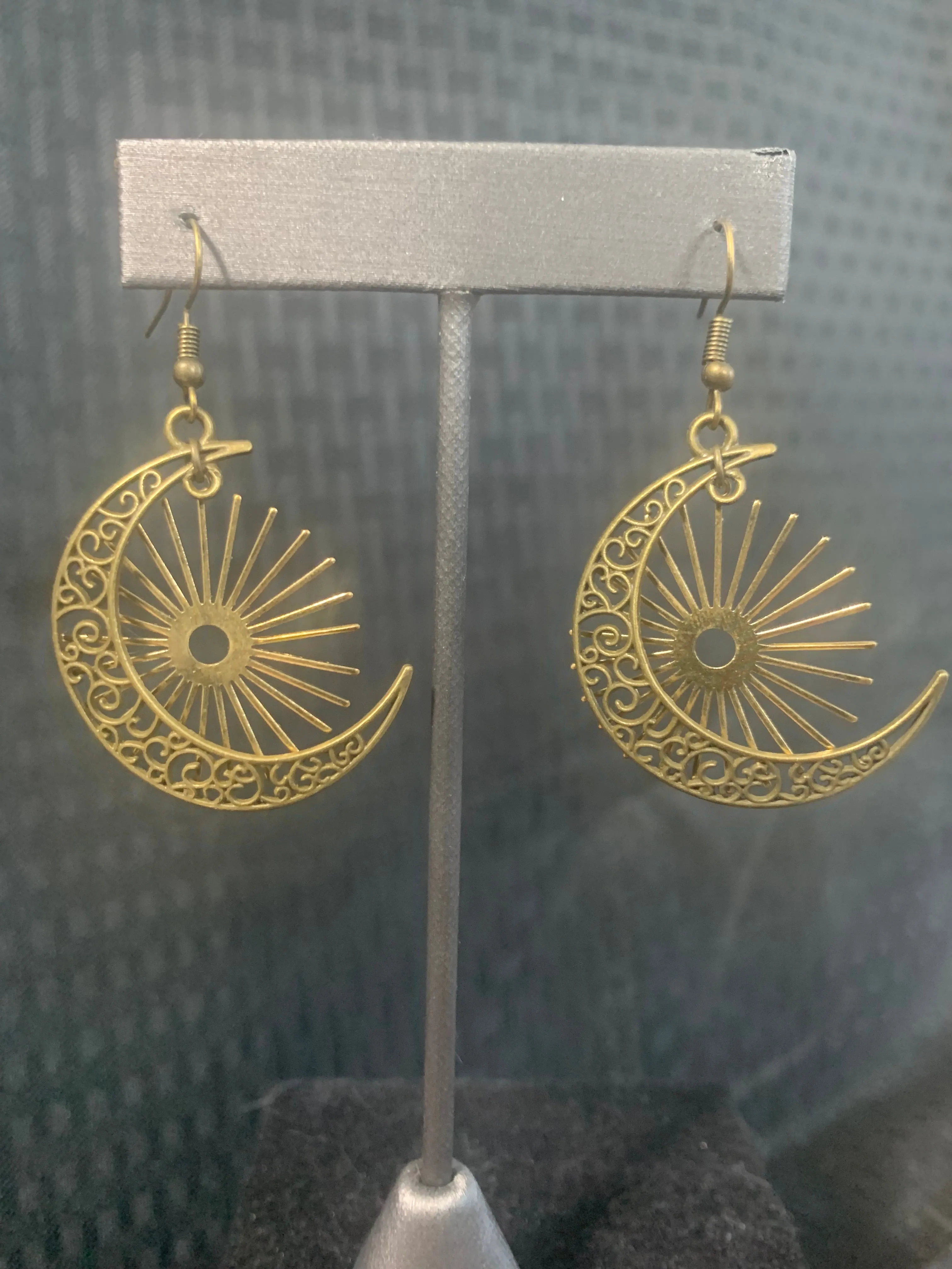 Solar Eclipse 2024 Earrings
