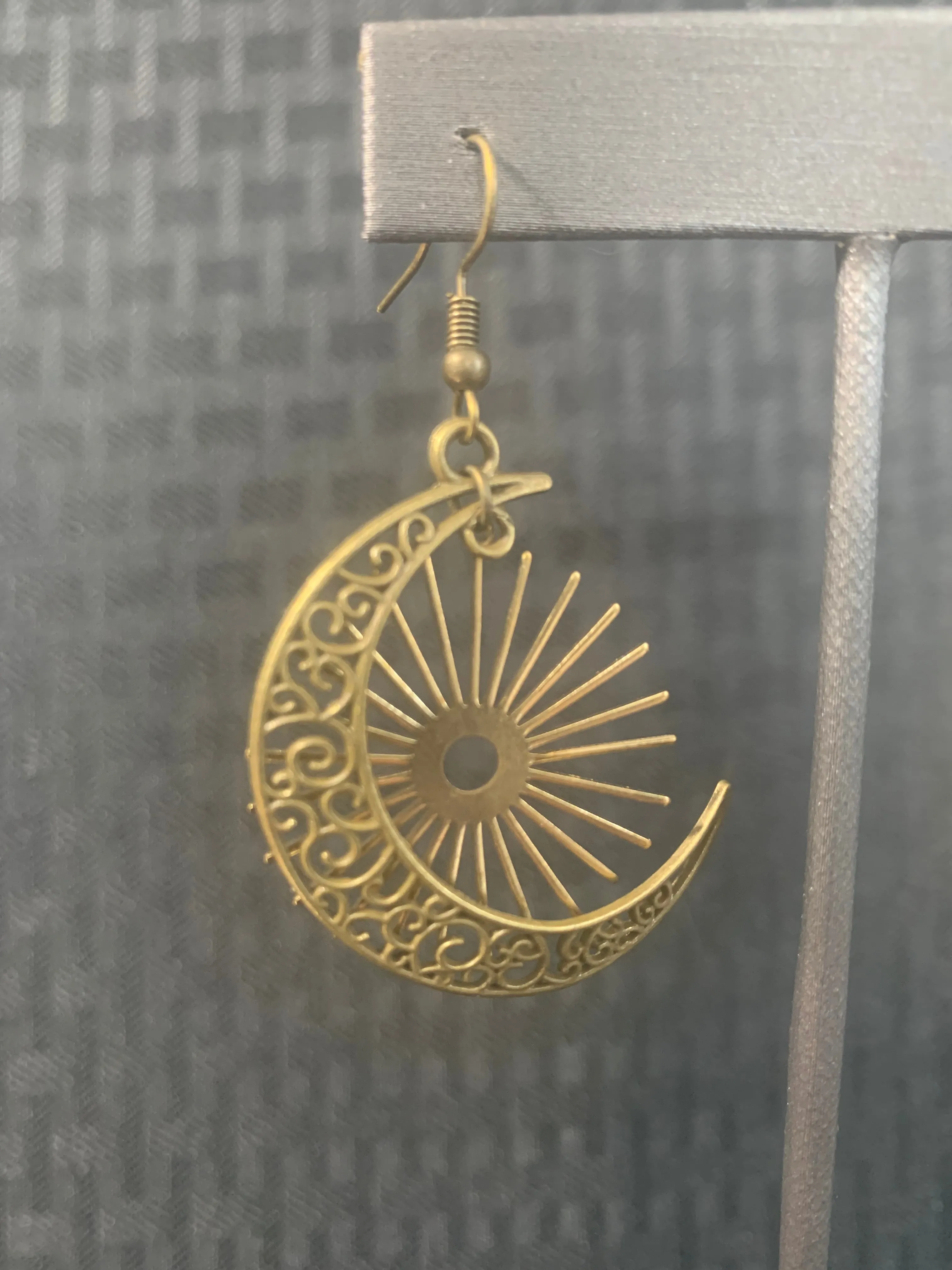 Solar Eclipse 2024 Earrings