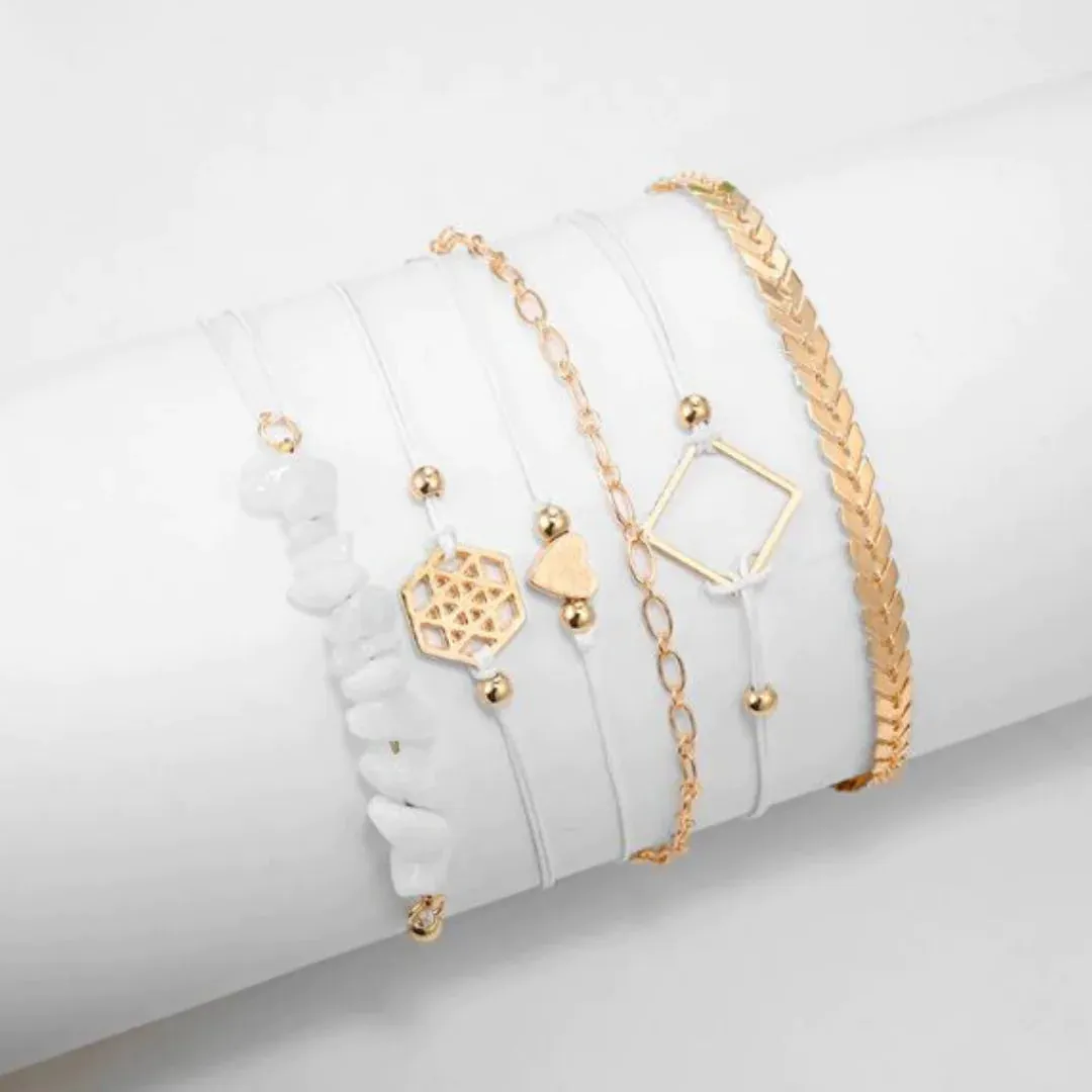 Stacked Bracelet Set #8