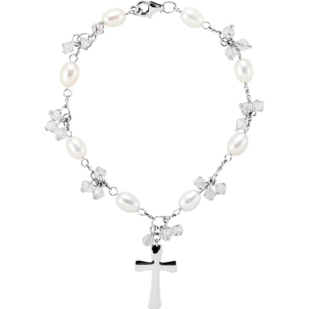 Sterling Silver Bridesmaid Bracelet With Packaging