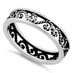 Sterling Silver Infinity Knot Ring