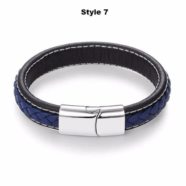 STRONGHOLD Leather Bracelet Series
