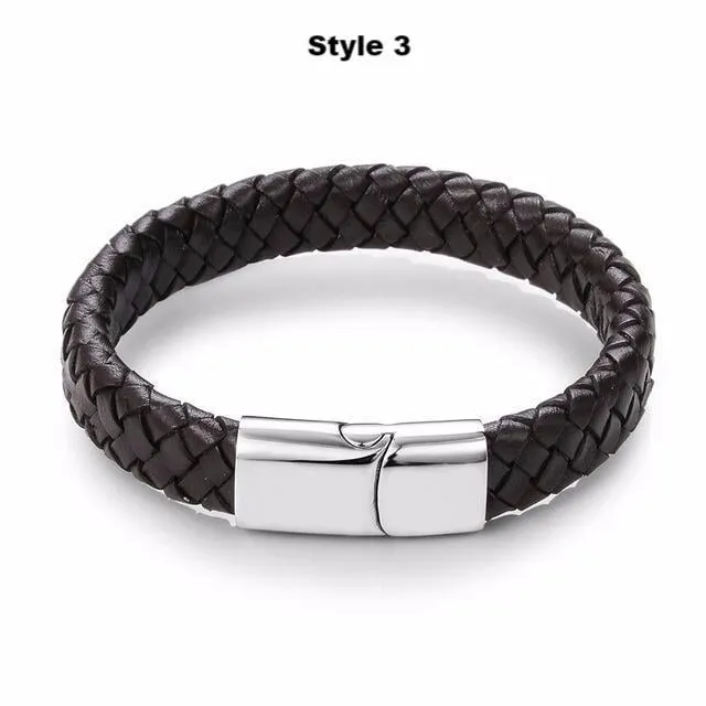 STRONGHOLD Leather Bracelet Series