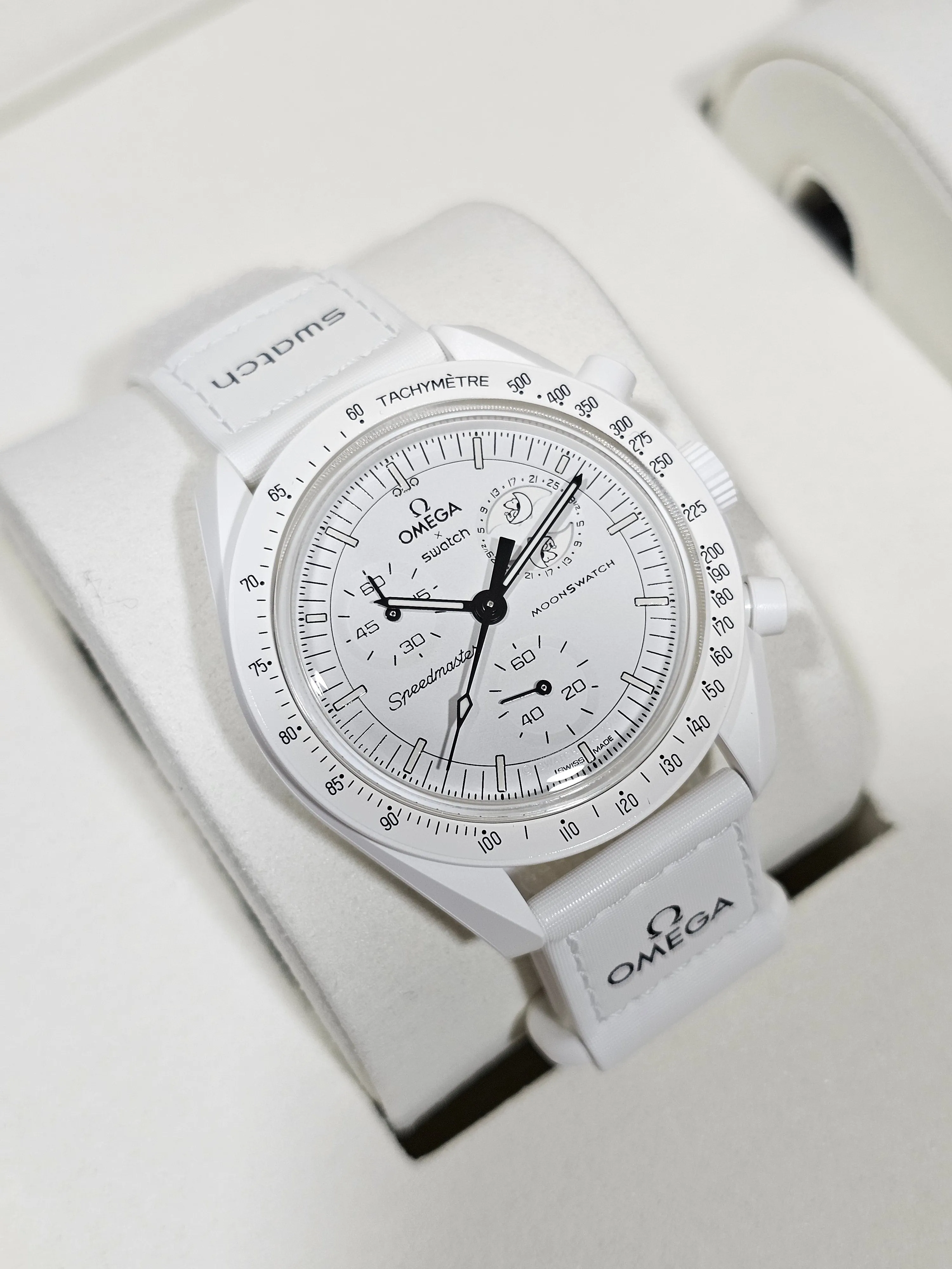 Swatch x OMEGA MoonSwatch Collection: Super Blue Moonphase - Collectors Trio Set