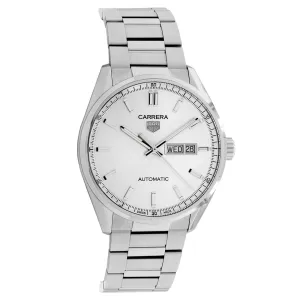 Tag Heuer Stainless Steel Carrera Day-Date WBN2011