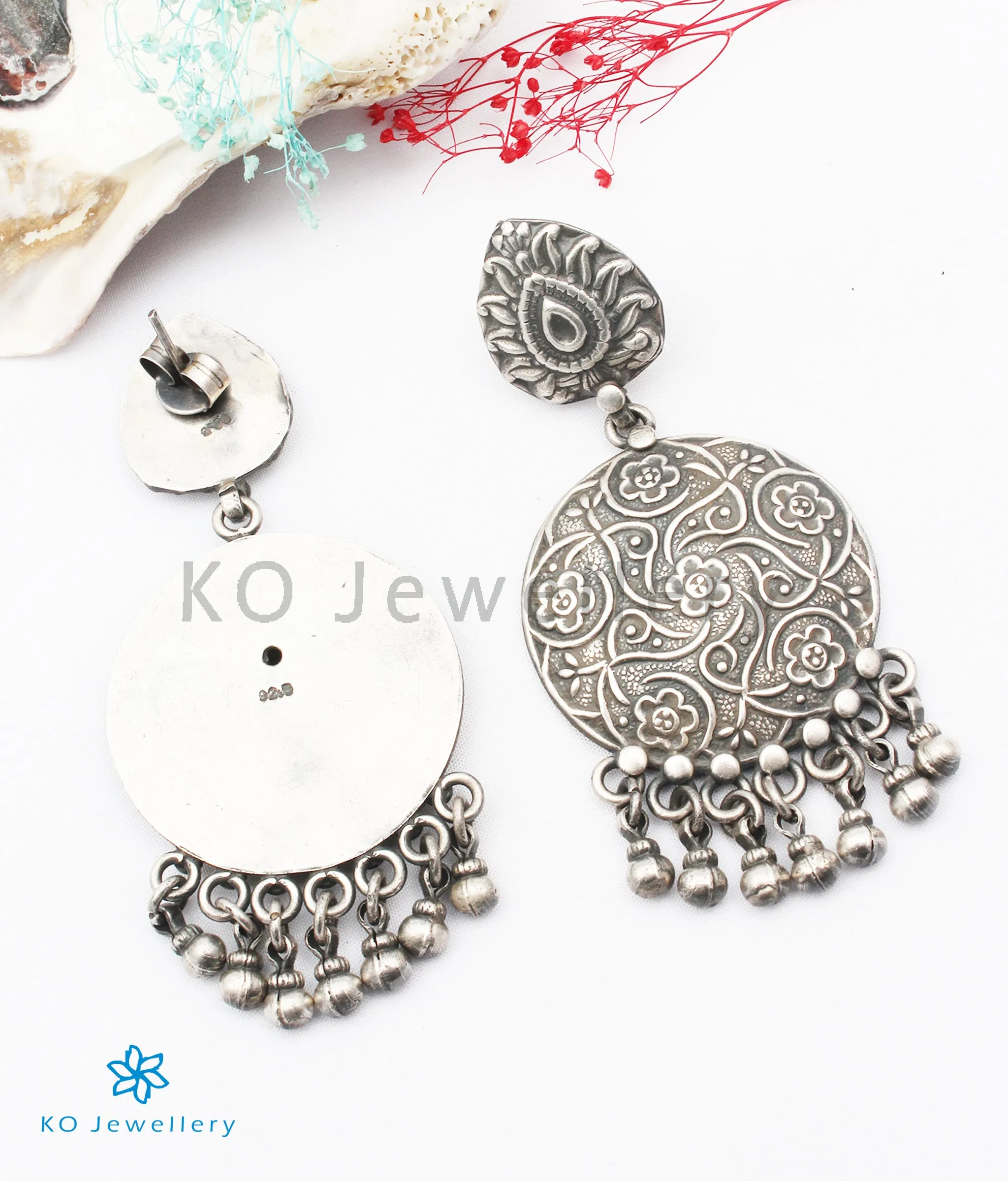 The Inaya Silver Earrings