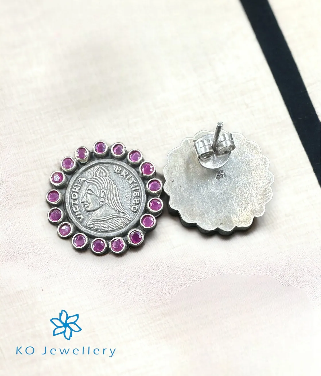 The Victoria Silver Earrings