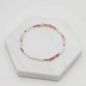 Tiana Bracelet - Dusky Rose