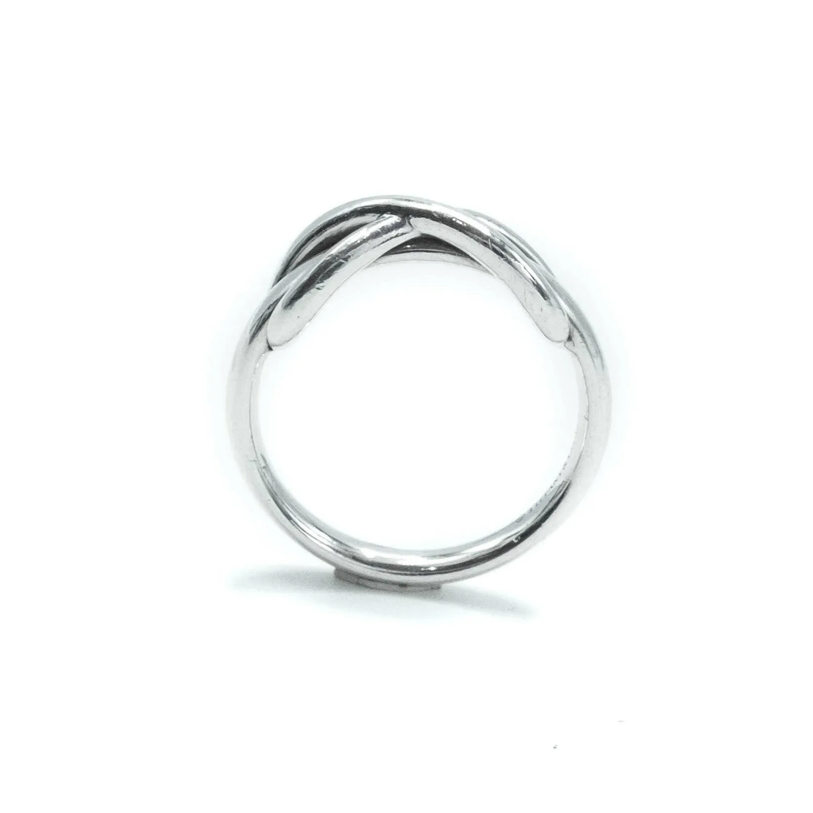 Tiffany & Co Infinity Sterling Silver Ring Size : H