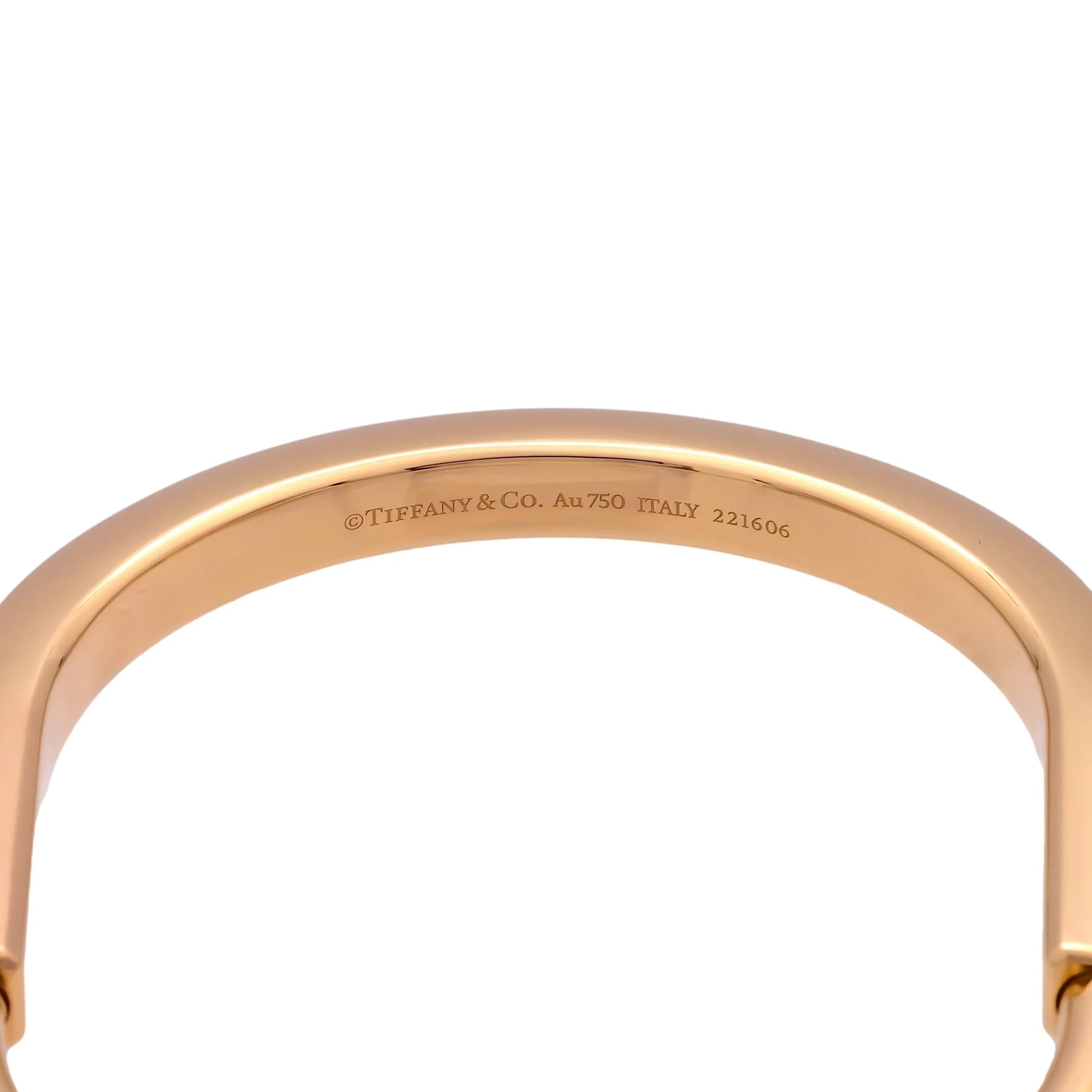 Tiffany & Co. Lock Bracelet in 18K Rose Gold Large