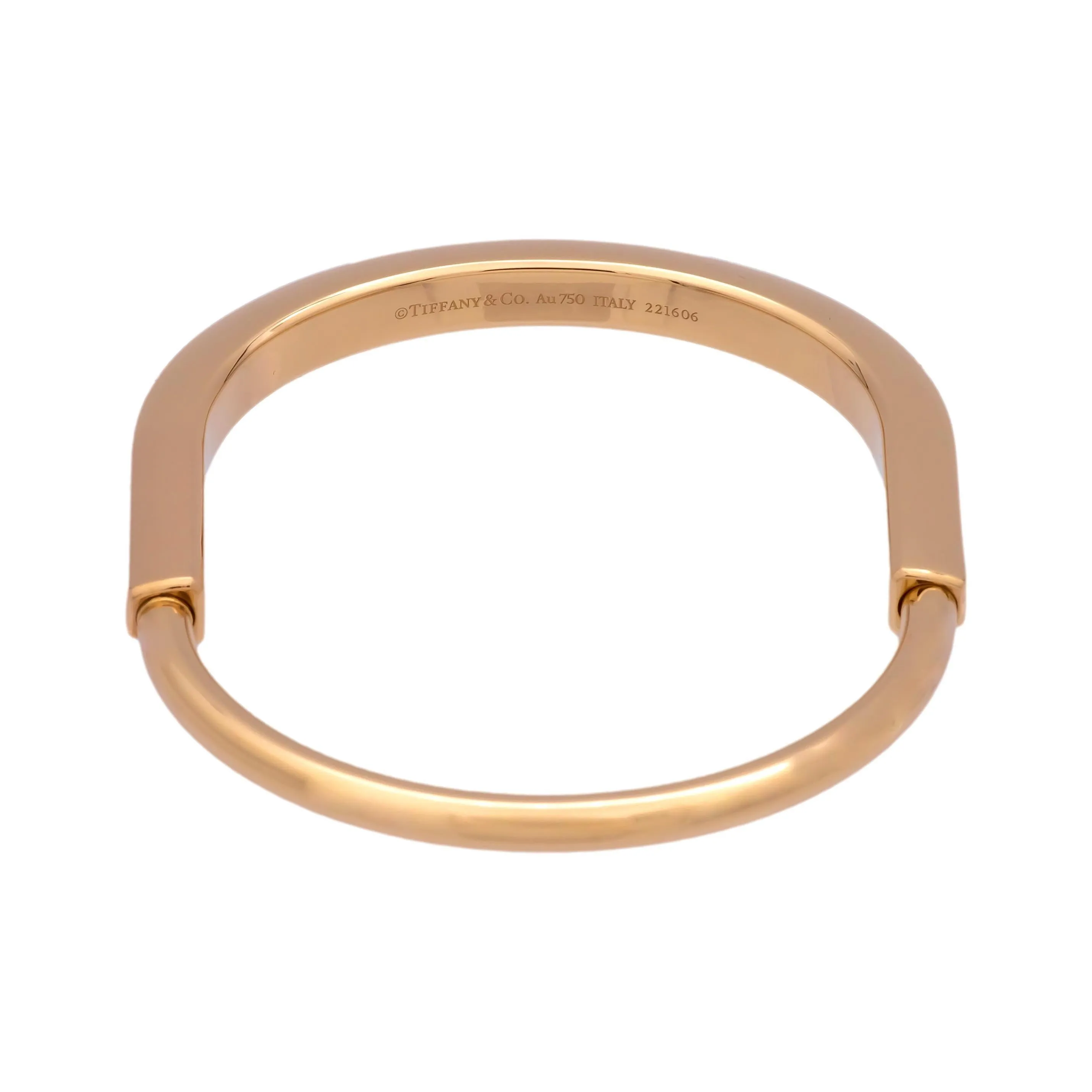 Tiffany & Co. Lock Bracelet in 18K Rose Gold Large