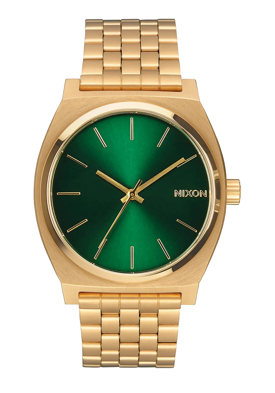 Time Teller - Gold / Green Sunray