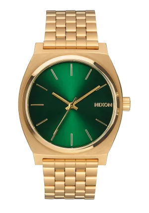 Time Teller - Gold / Green Sunray